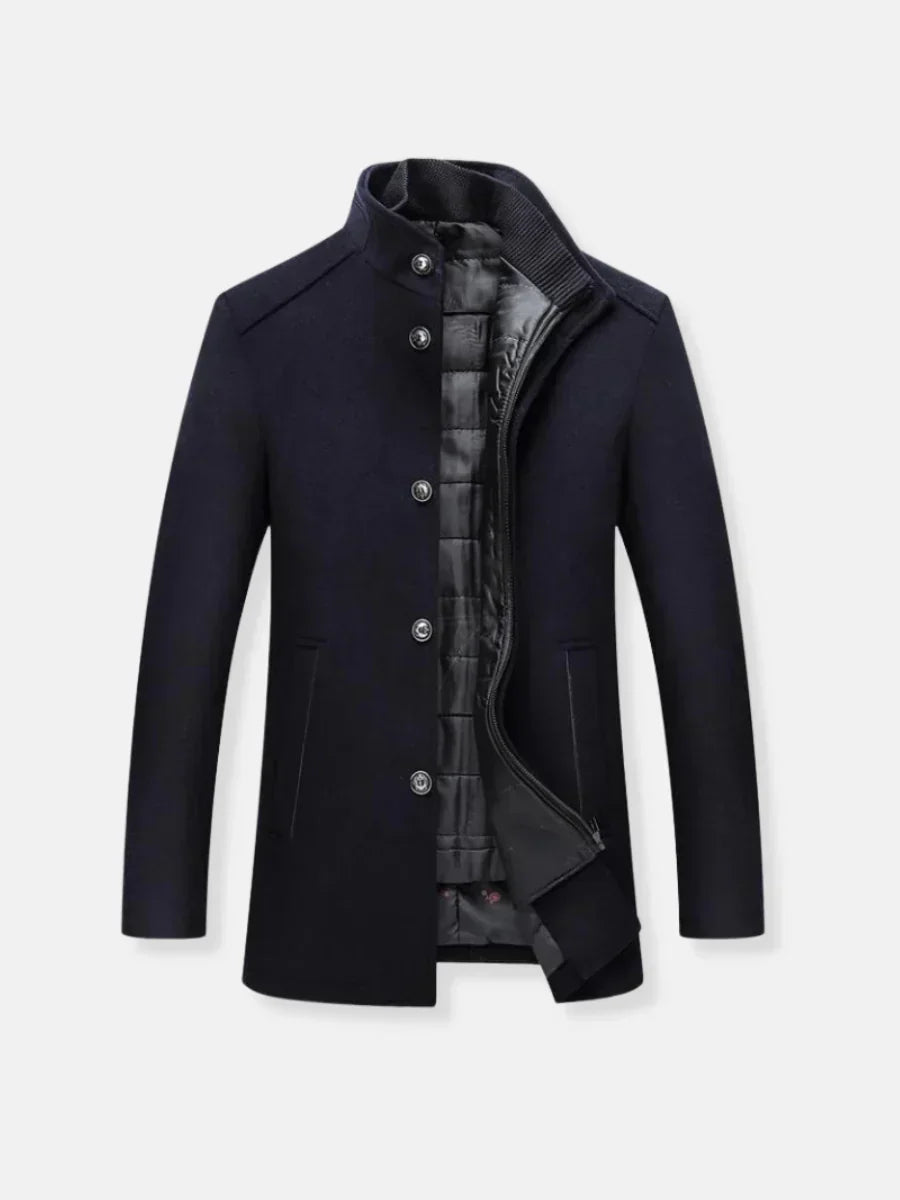Uld Trenchcoat til herrer